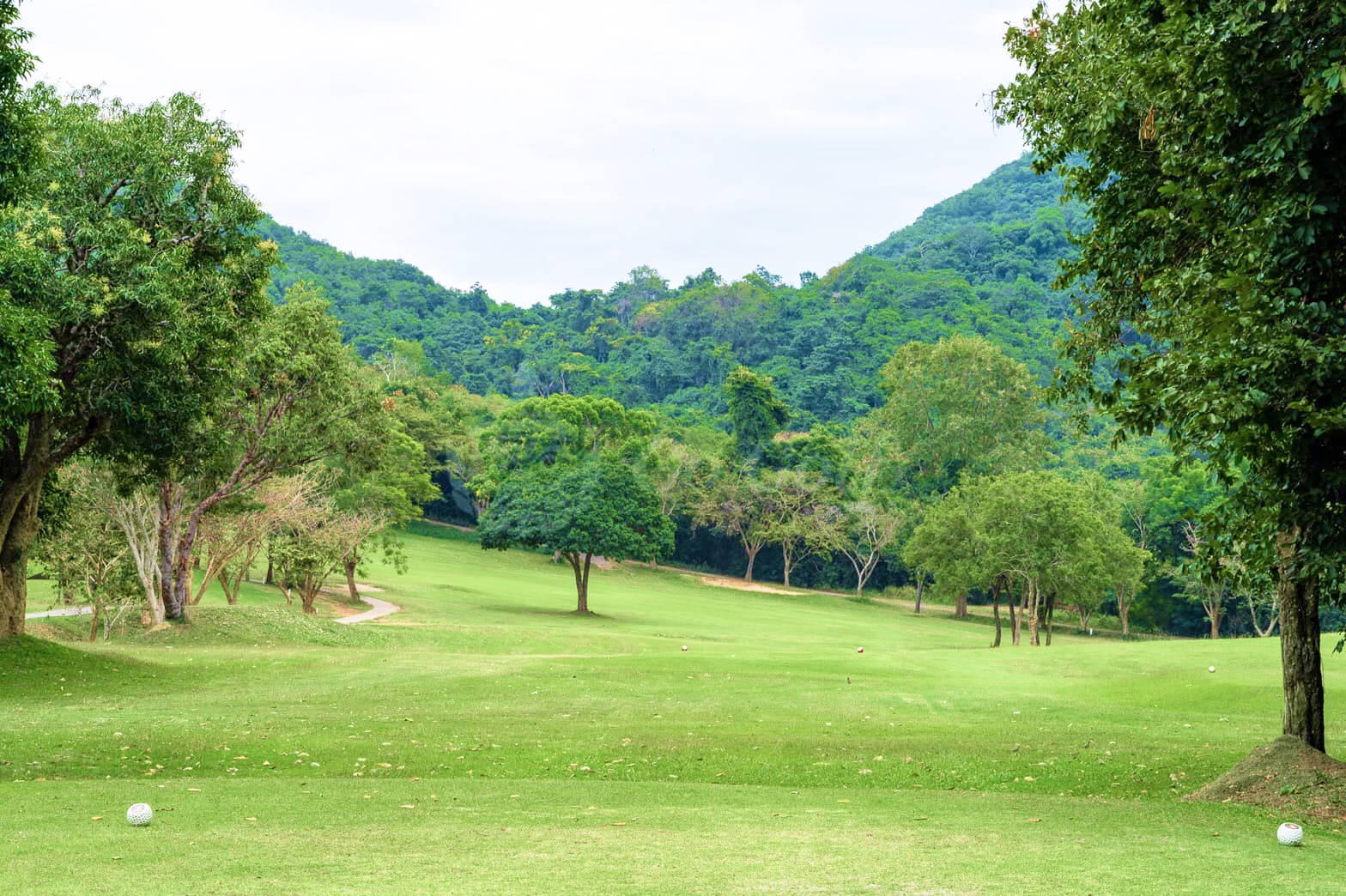 Tee Box, Plutaluang Navy Golf Course, Pattaya, Thailand