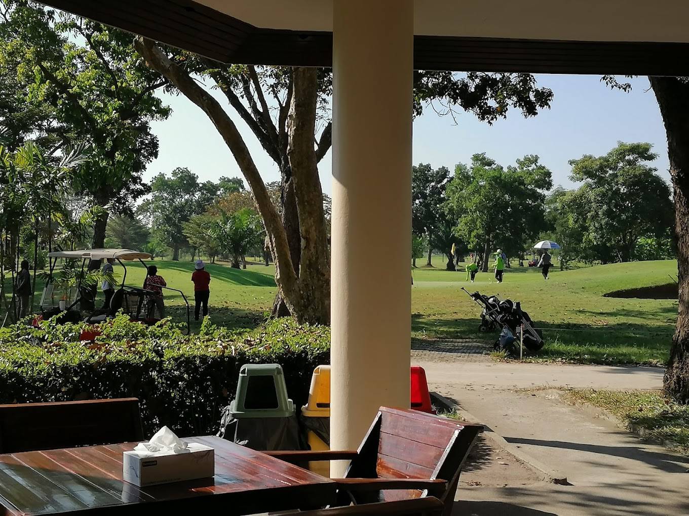 Terrace, Prime City Golf Club, Bangkok