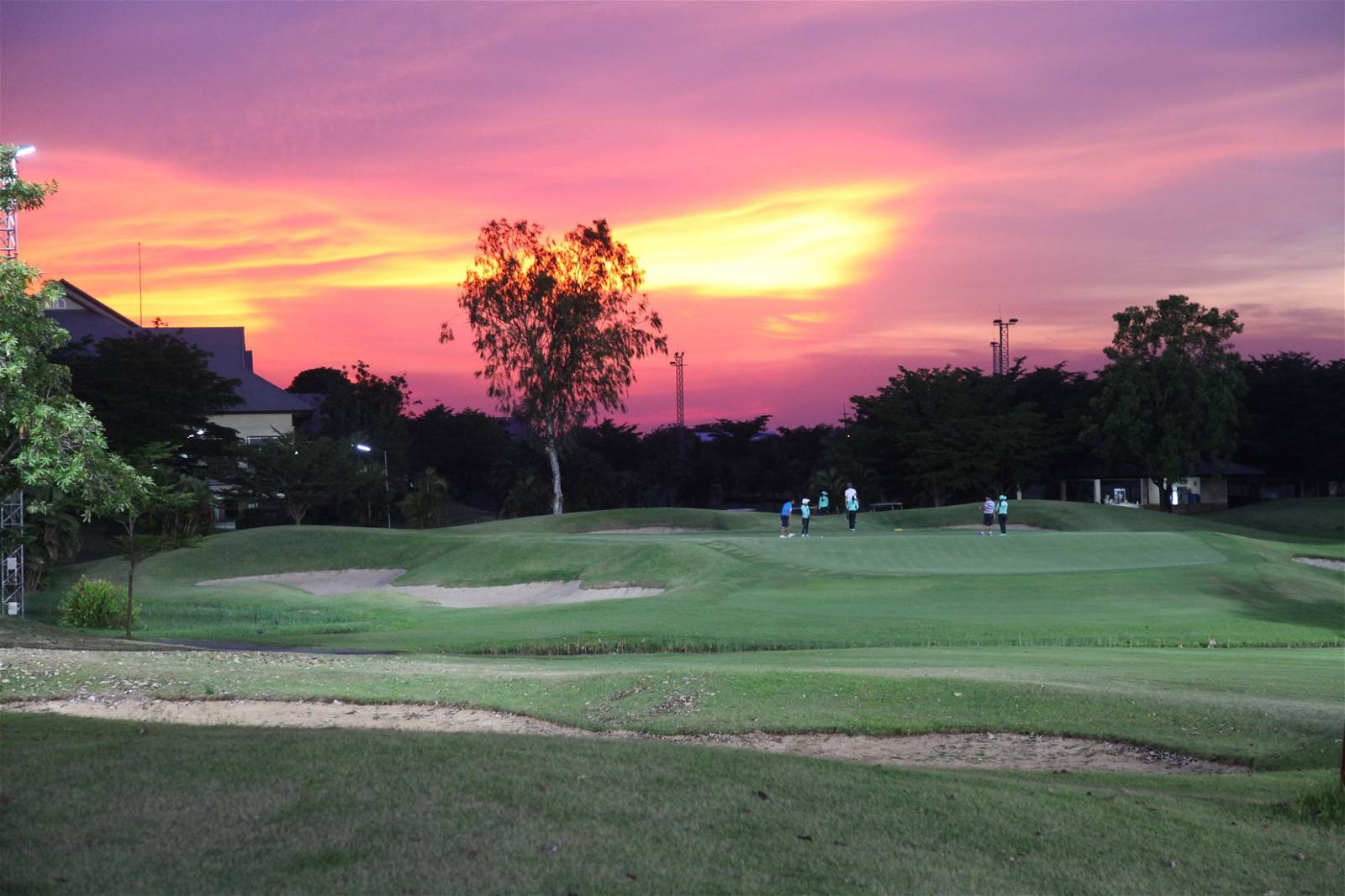 Approach, Rachakram Golf Club, Bangkok, Thailand
