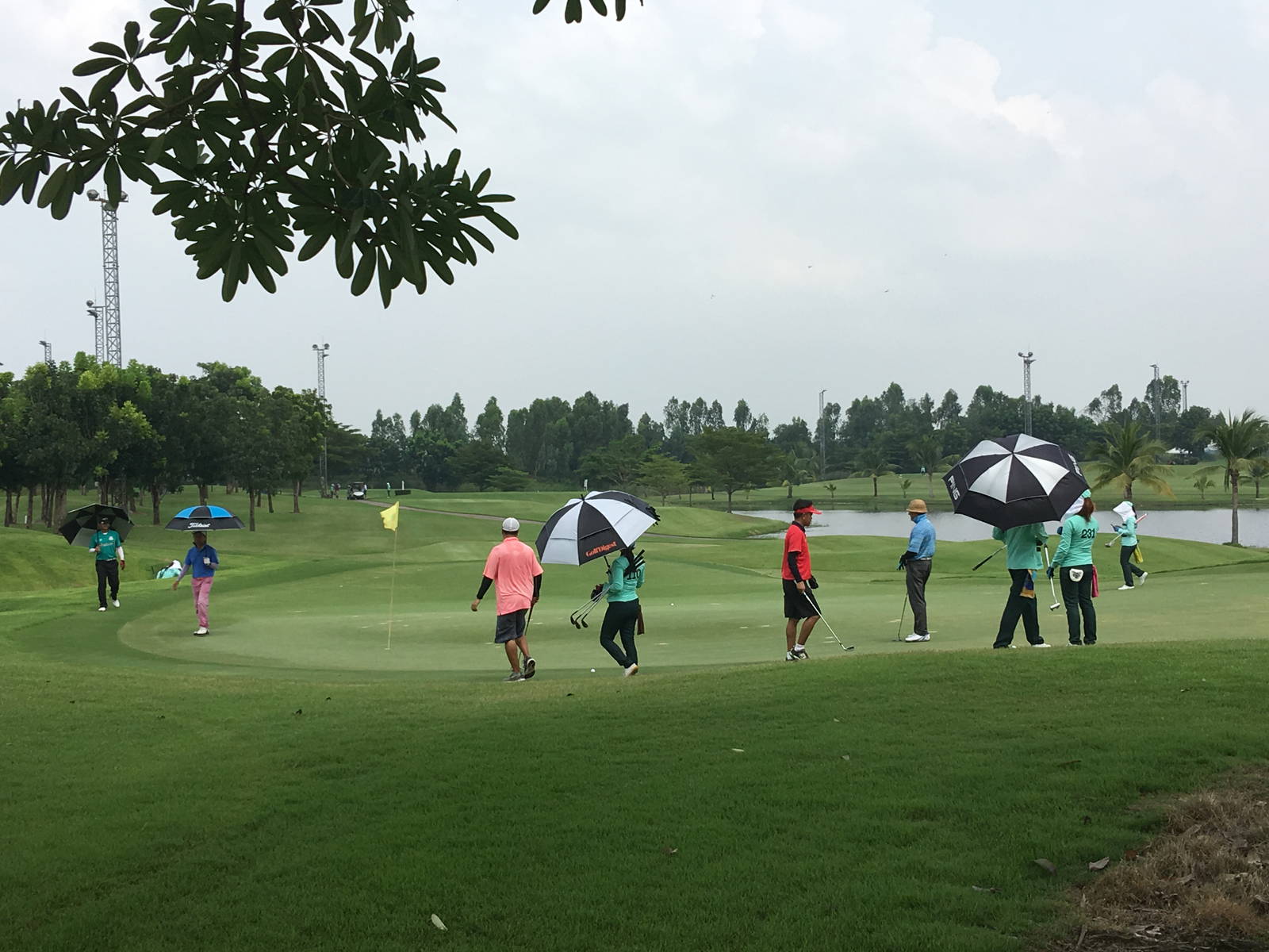 Green, Rachakram Golf Club, Bangkok, Thailand