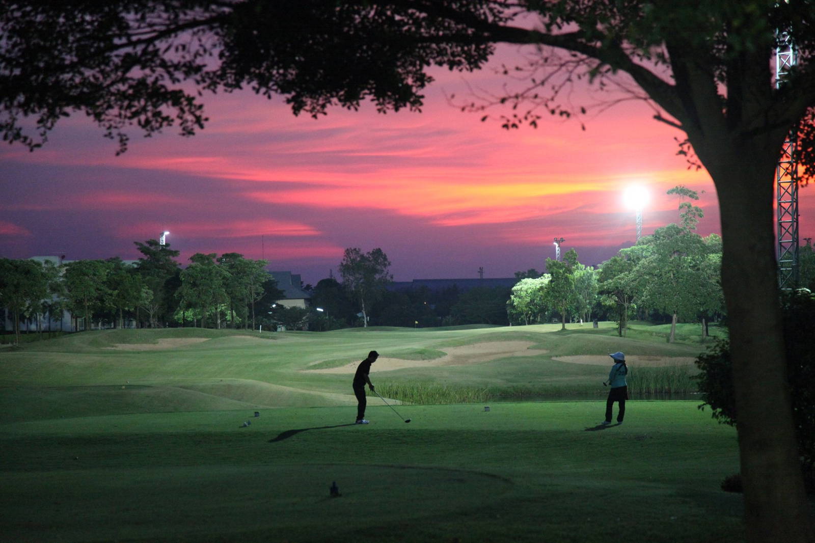 Tee Box, Rachakram Golf Club, Bangkok, Thailand