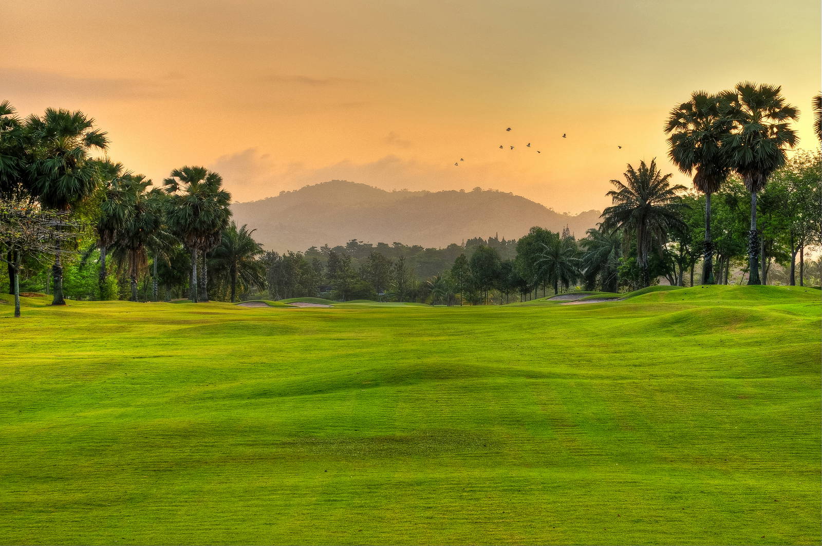 Fairway, Rayong Green Valley Country Club, Pattaya, Thailand