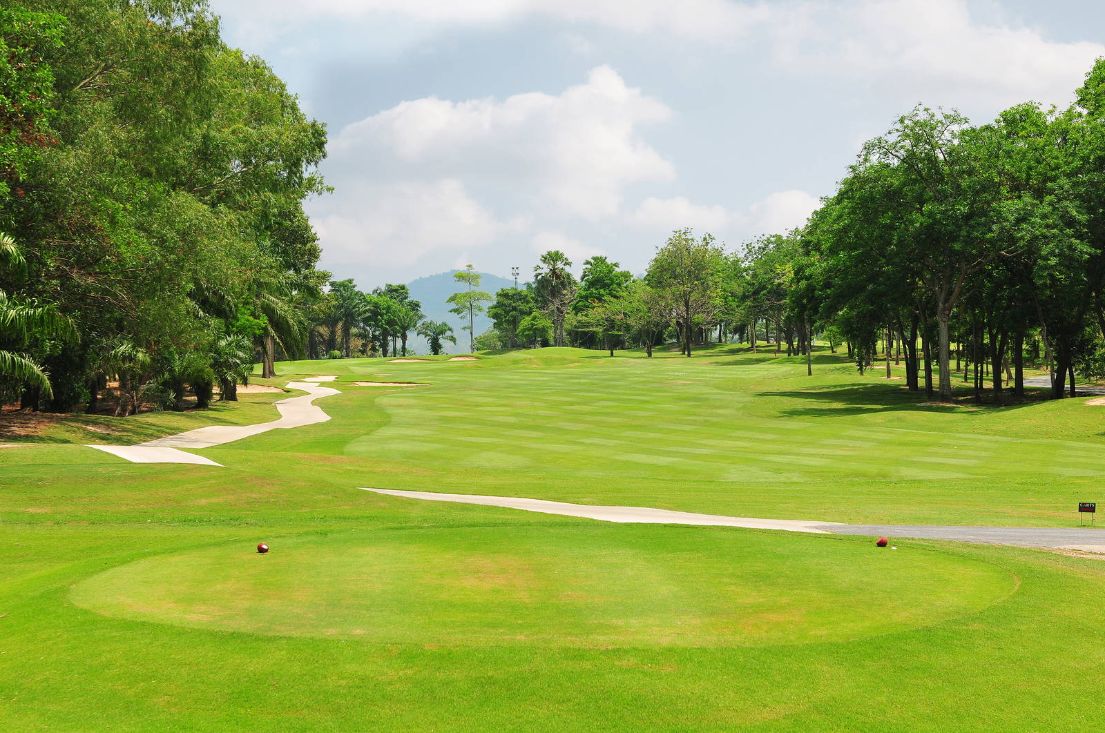 Tee Box, Rayong Green Valley Country Club, Pattaya, Thailand