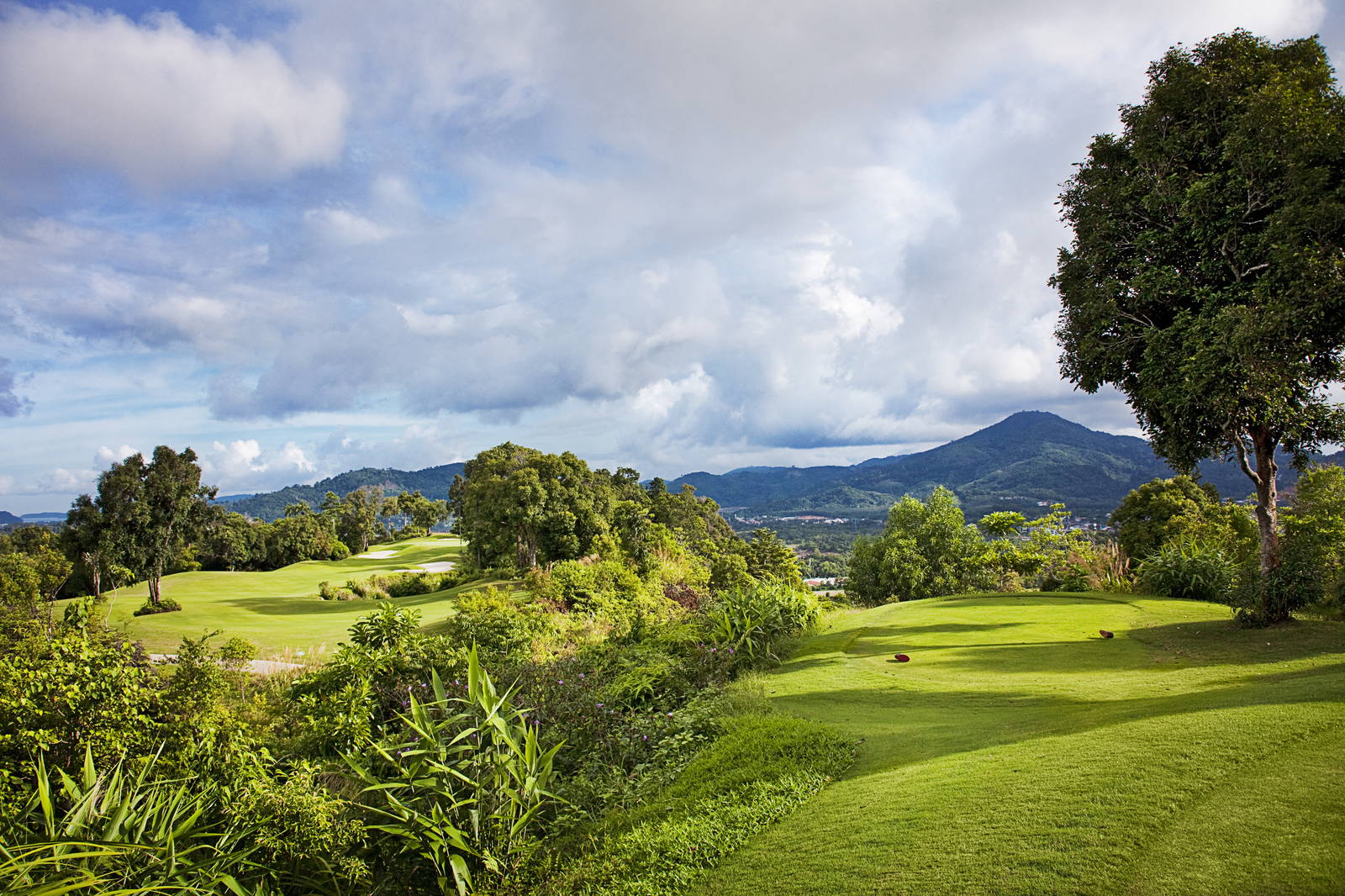 Tee Box, Red Mountain Golf Club, Phuket, Thailand