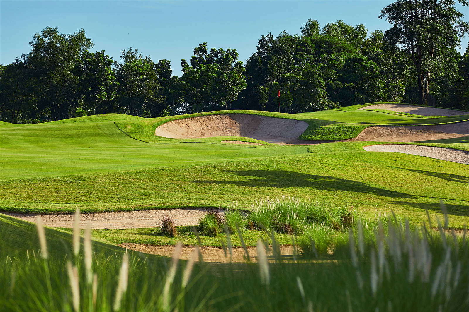 Approach, Riverdale Golf Club, Bangkok, Thailand