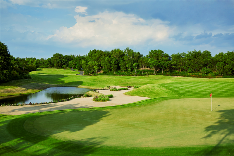 Green, Riverdale Golf Club, Bangkok, Thailand