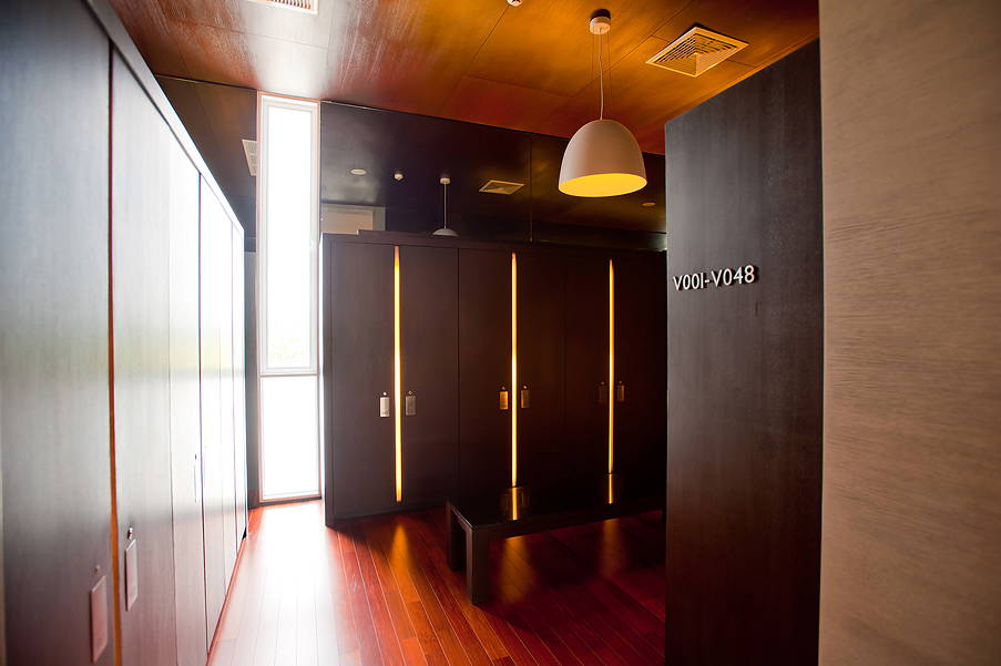 Locker Room, Riverdale Golf Club, Bangkok, Thailand