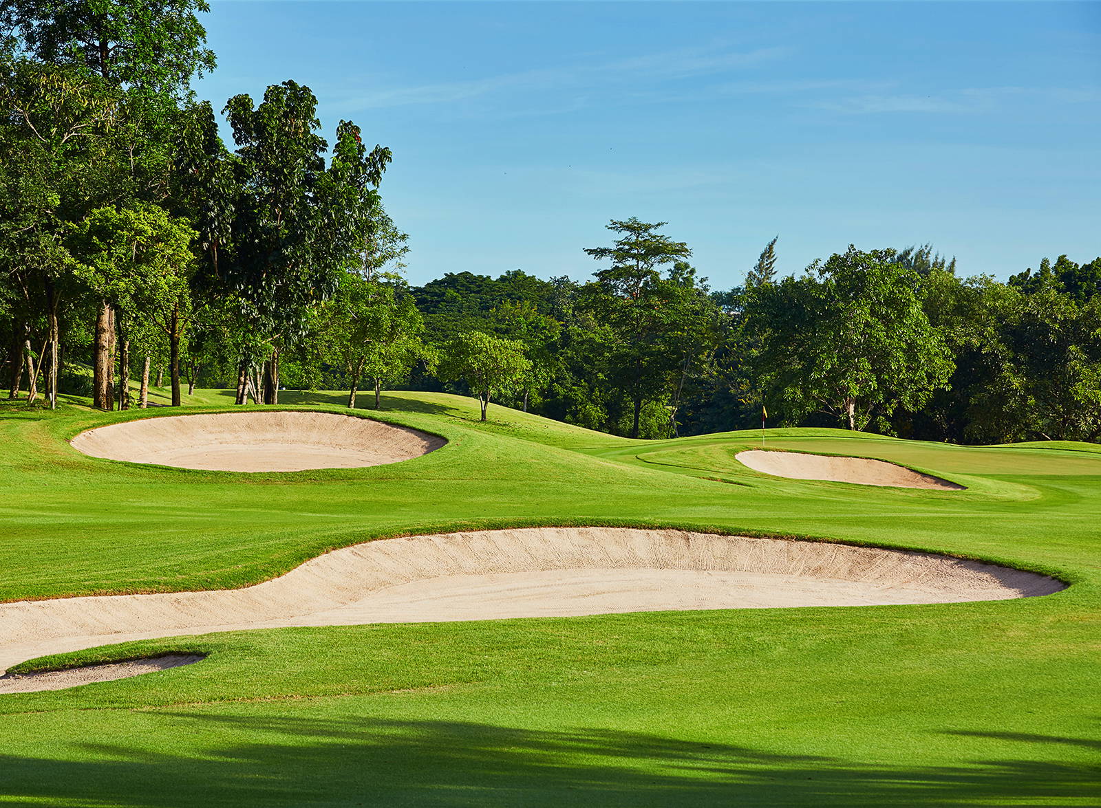 Fairway Bunker, Riverdale Golf Club, Bangkok, Thailand