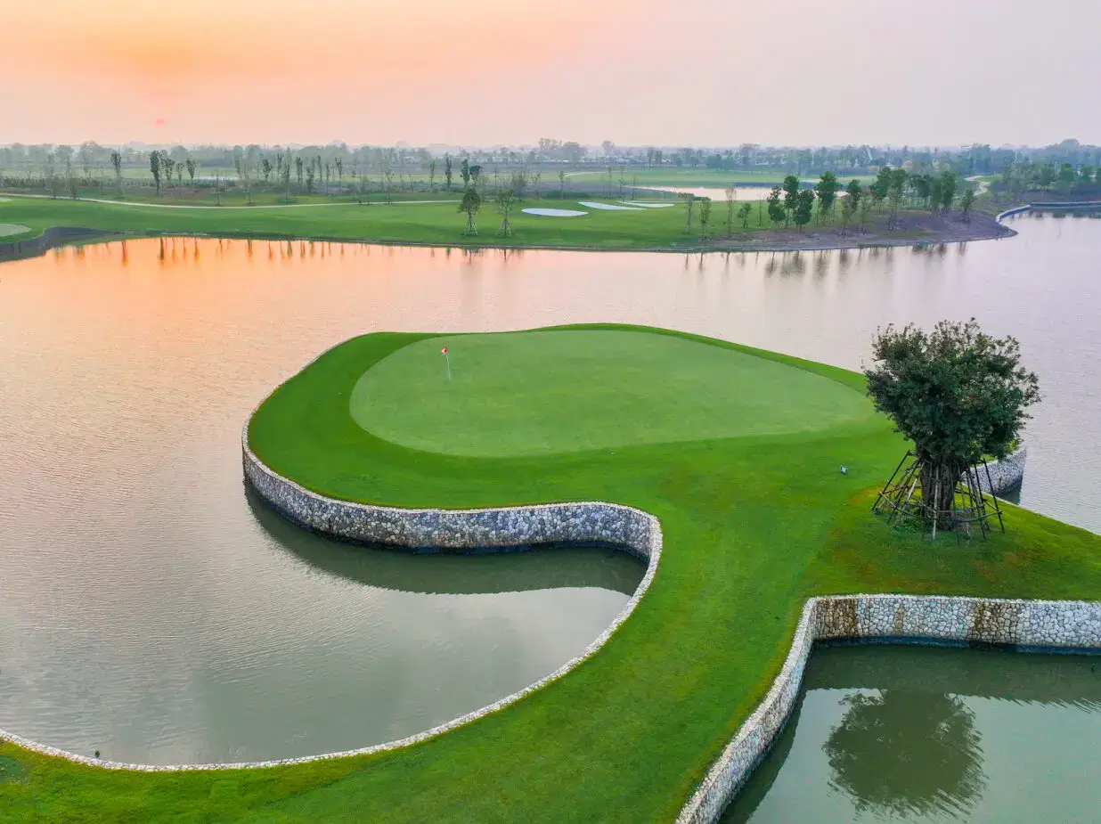 Green, Robinswood Golf Club, Bangkok, Thailand