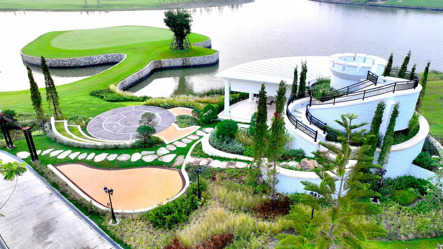 Aerial View, Robinswood Golf Club, Bangkok, Thailand