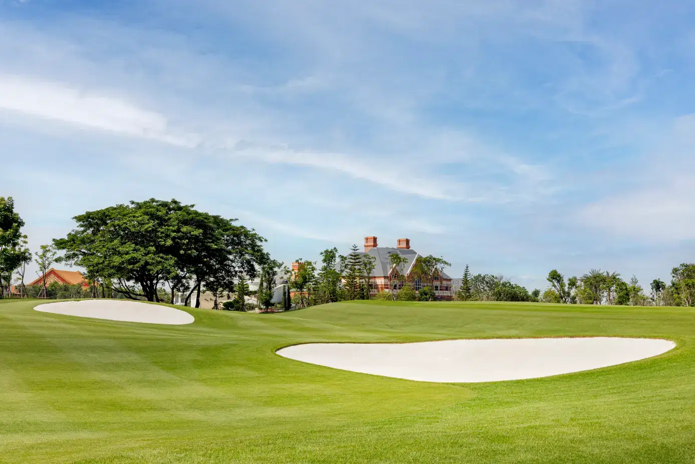 Fairway, Bunker, Robinswood Golf Club, Bangkok, Thailand