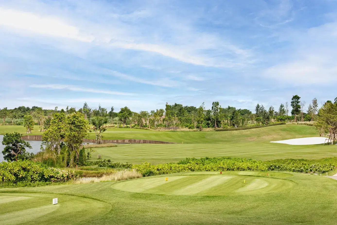 Tee Box, Robinswood Golf Club, Bangkok, Thailand