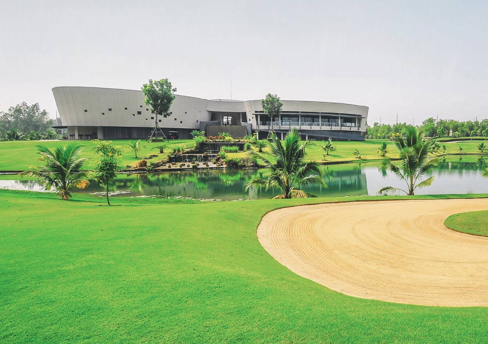 Clubhouse, Royal Bang Pa-In Golf Club, Bangkok, Thailand