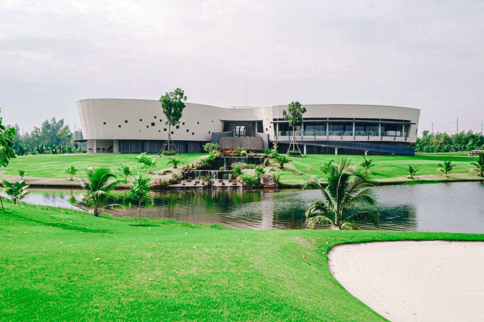 Clubhouse, Royal Bang Pa-In Golf Club, Bangkok, Thailand