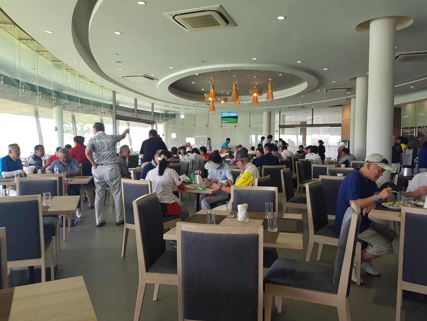 Restaurant, Royal Bang Pa-In Golf Club, Bangkok, Thailand