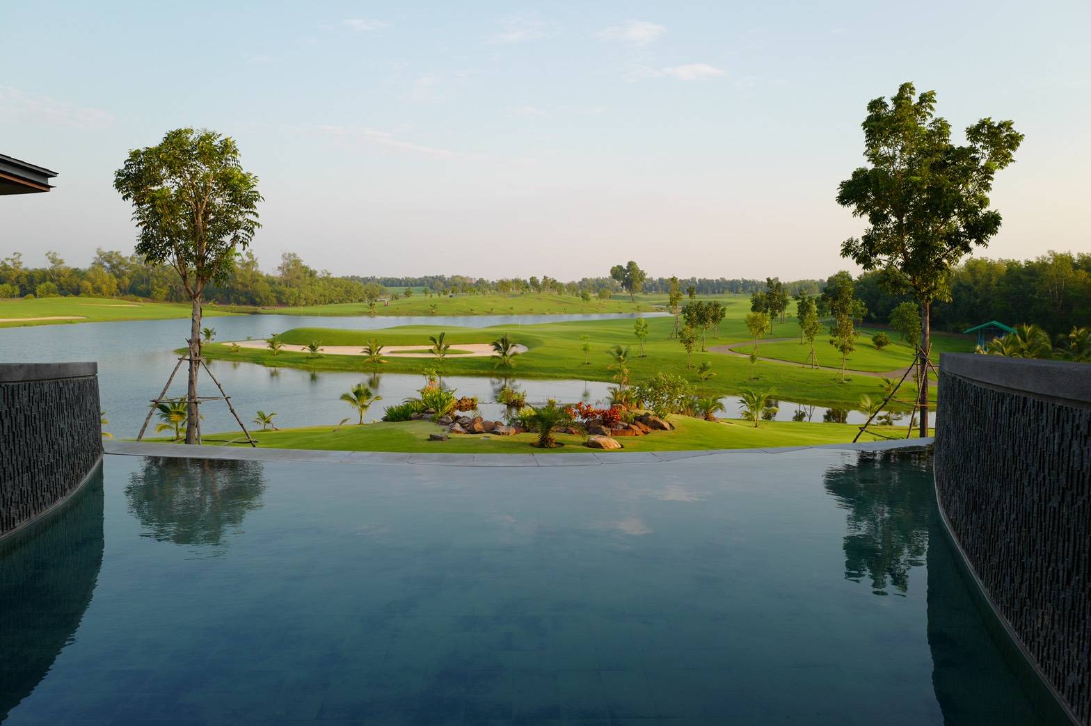 Clubhouse View, Royal Bang Pa-In Golf Club, Bangkok, Thailand