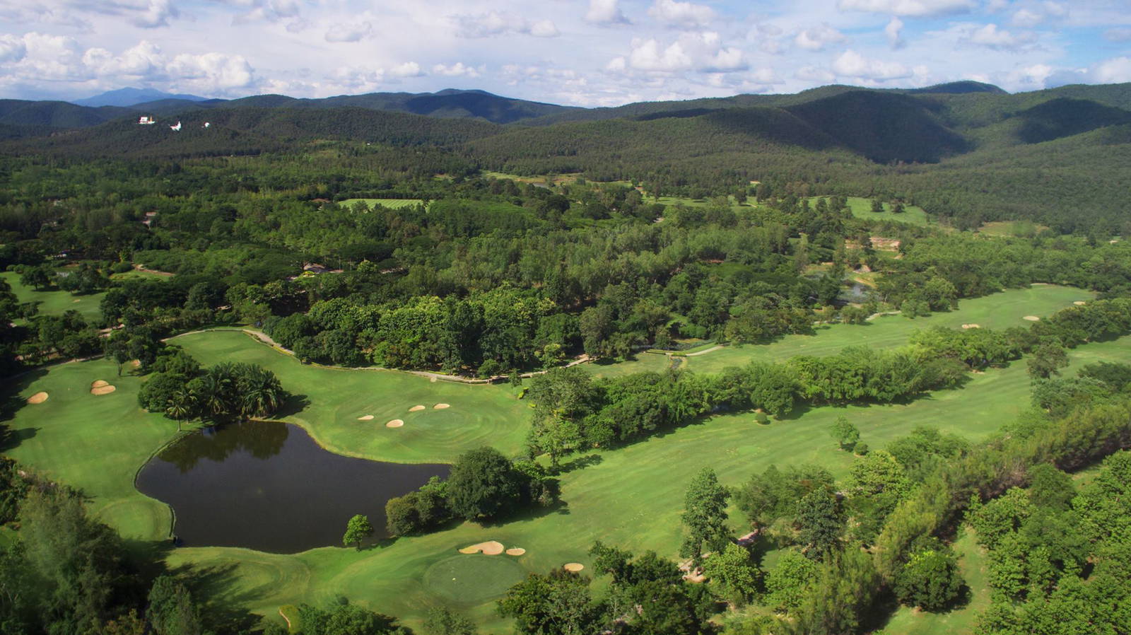 Aerial View, Royal Chiang Mai Golf Resort, Chiang Mai, Thailand