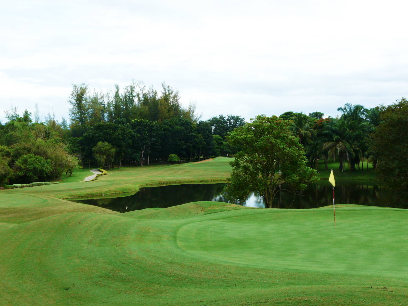 Green, Water Hazard, Royal Chiang Mai Golf Resort, Chiang Mai, Thailand