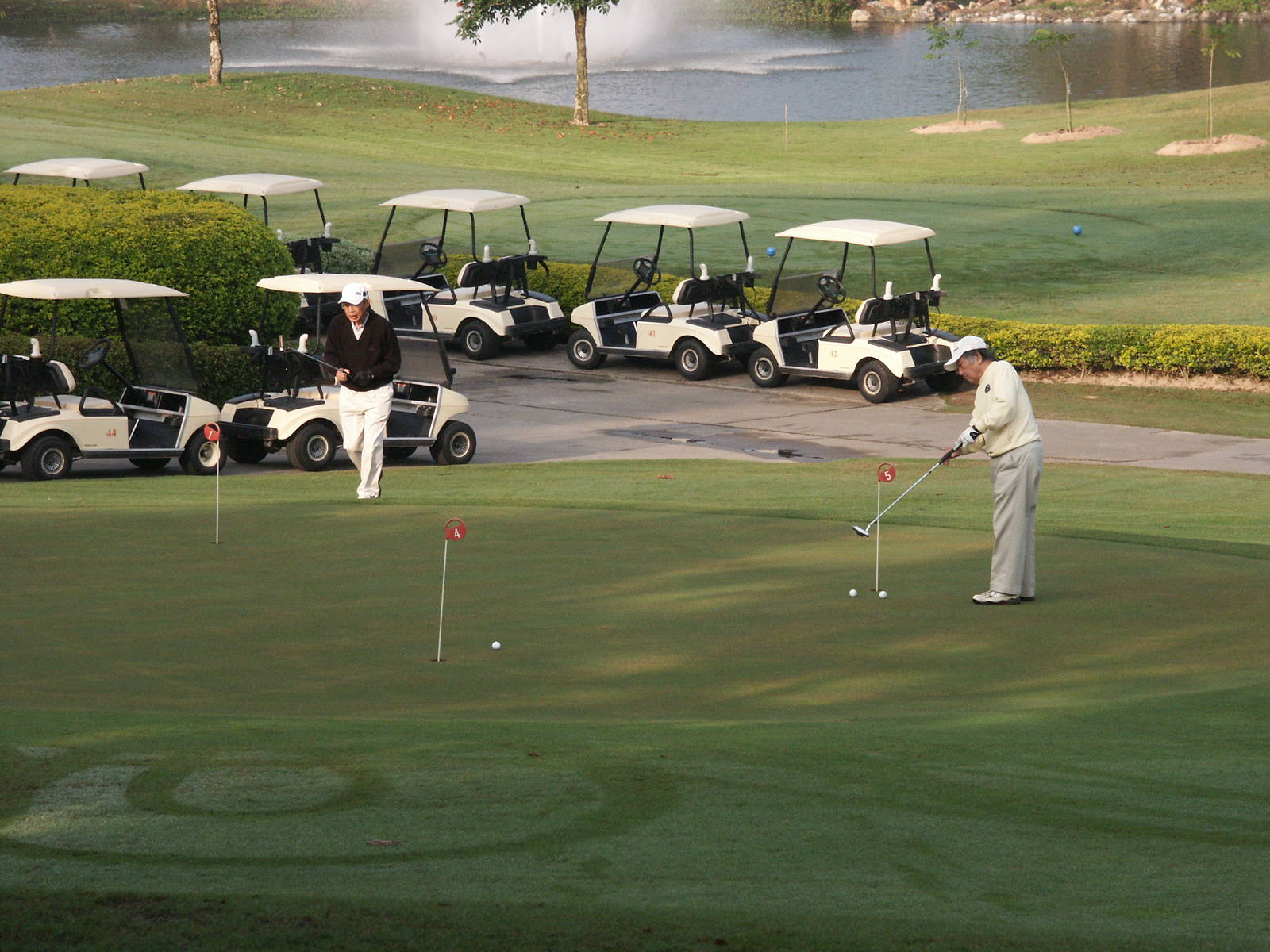 Practice Green, Royal Chiang Mai Golf Resort, Chiang Mai, Thailand