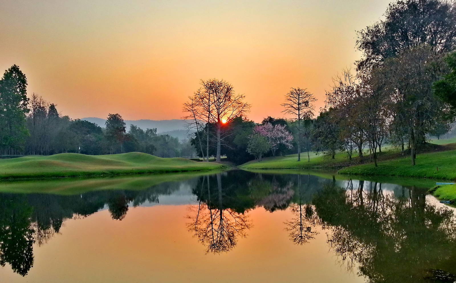 Green, Water Hazard, Royal Chiang Mai Golf Resort, Chiang Mai, Thailand