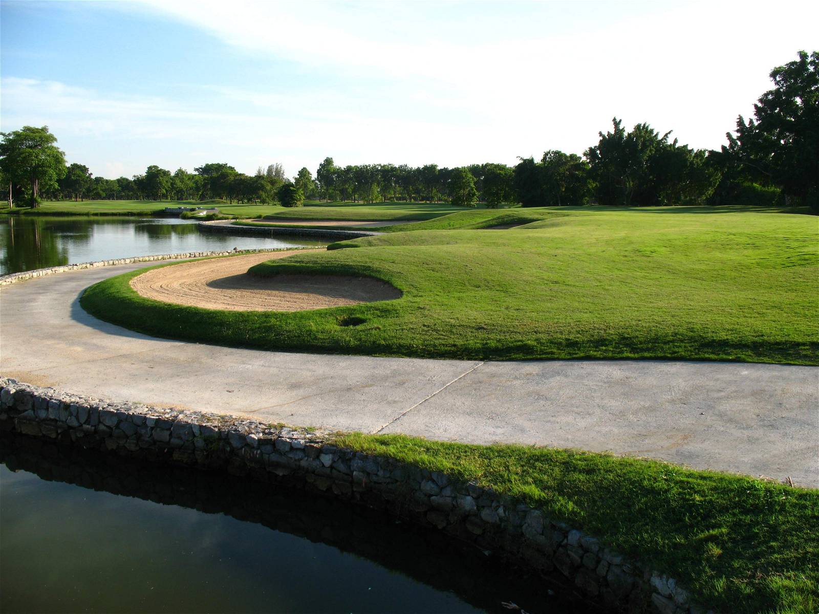 Fairway Bunker, Royal Gems Golf  & Sports Club, Bangkok, Thailand