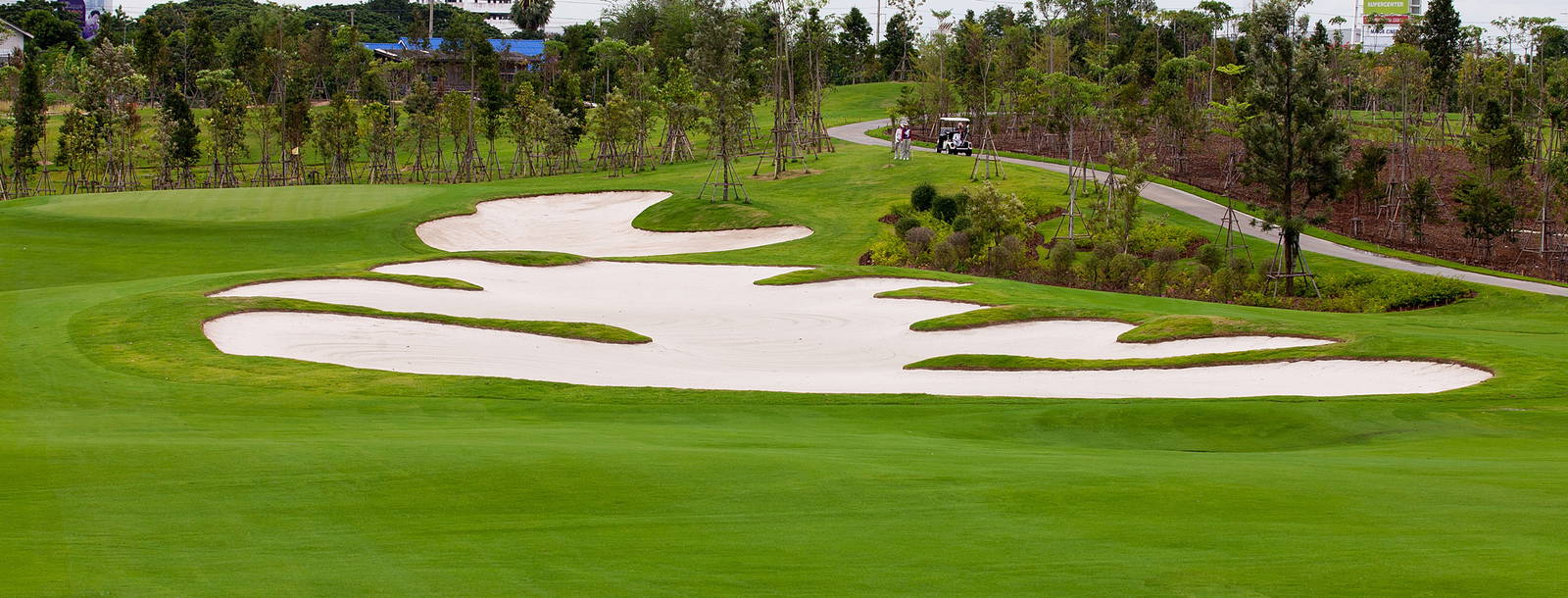 Fairway Bunker, Royal Gems Golf City (Dream Arena), Bangkok, Thailand