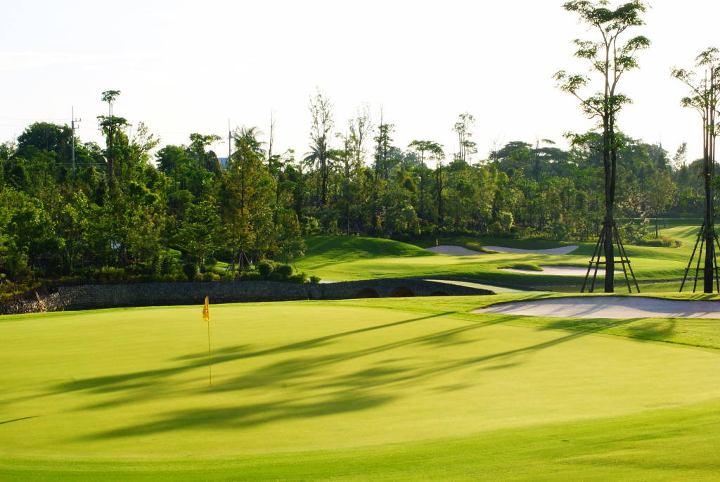 Green, Royal Gems Golf City (Dream Arena), Bangkok, Thailand