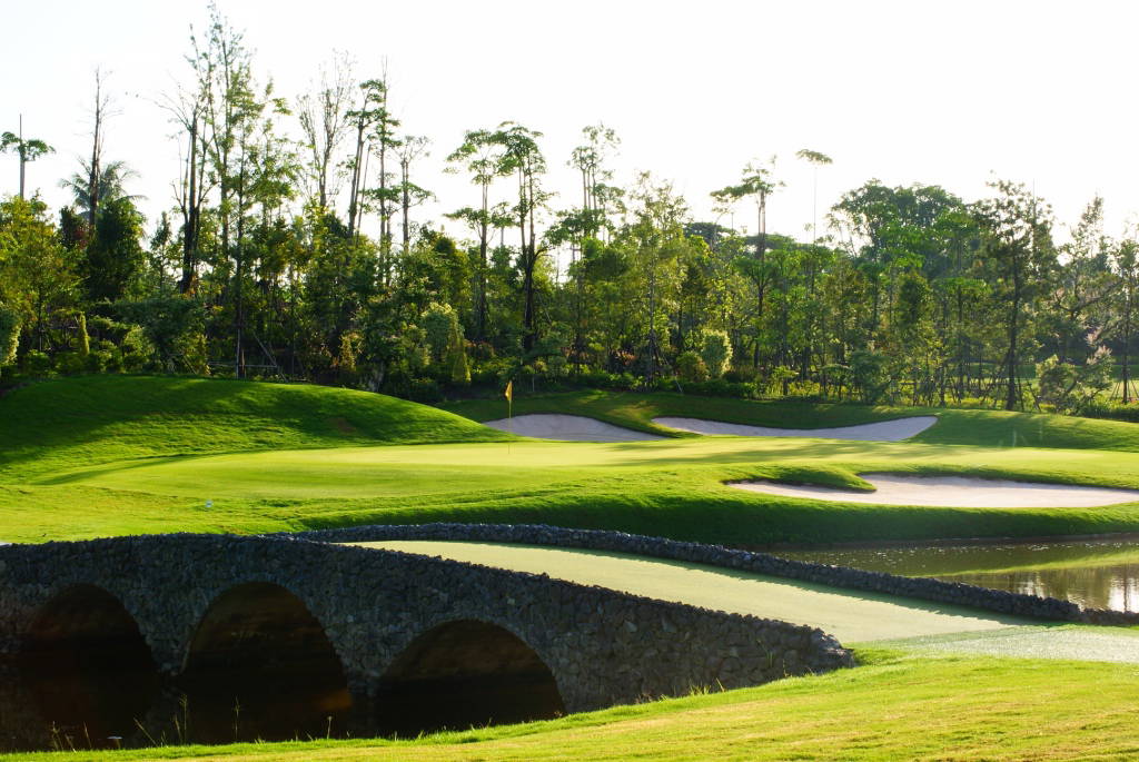 Green, Royal Gems Golf City (Dream Arena), Bangkok, Thailand