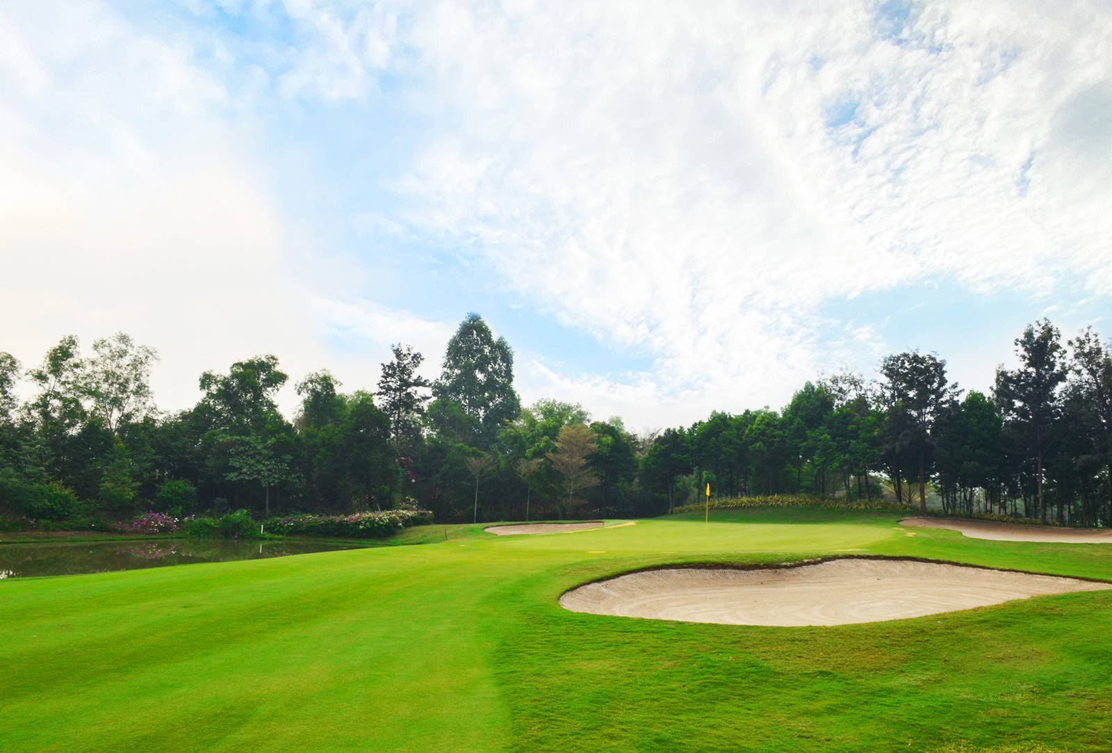 Approach, Royal Gems Golf City (Dream Arena), Bangkok, Thailand