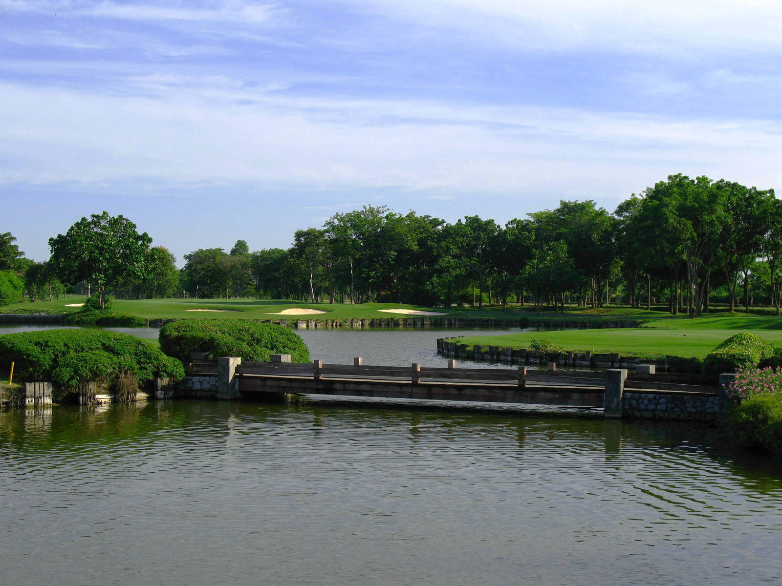 Water Hazard, Royal Gems Golf  & Sports Club, Bangkok, Thailand