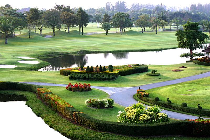 Fairway, Water Hazard, The Royal Golf & Country Club, Bangkok, Thailand