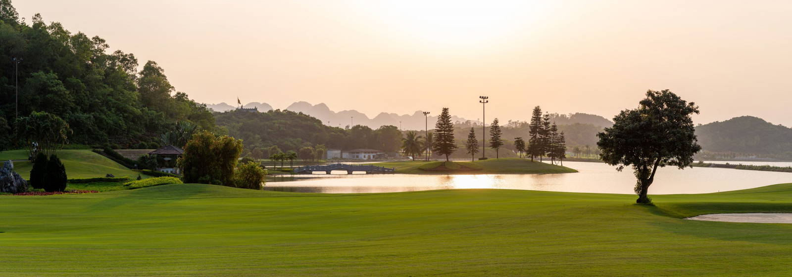 Fairway, Water Hazard, Royal Golf Club, Hanoi, Vietnam