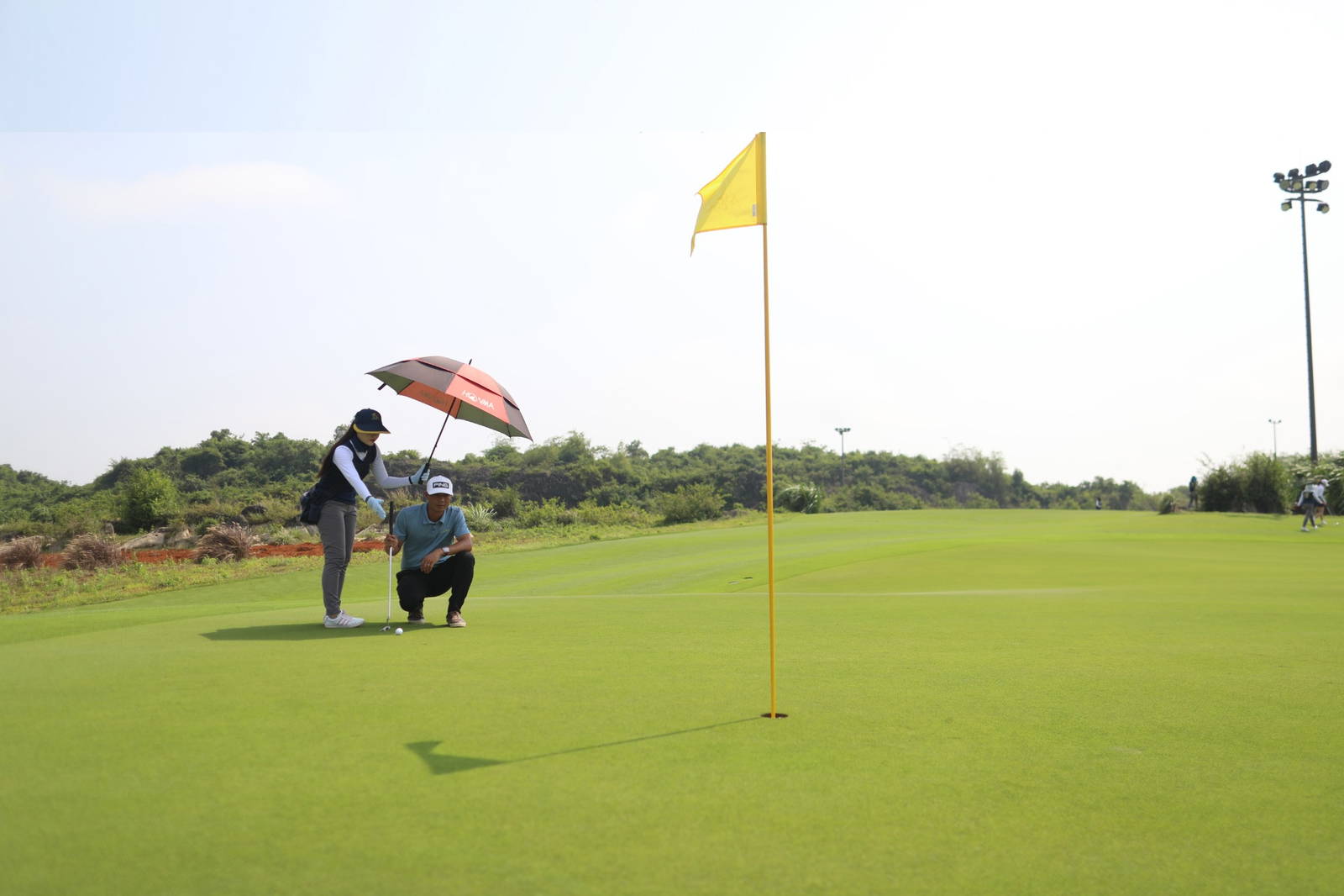 Tee Box, Caddie, Royal Golf Club, Hanoi, Vietnam