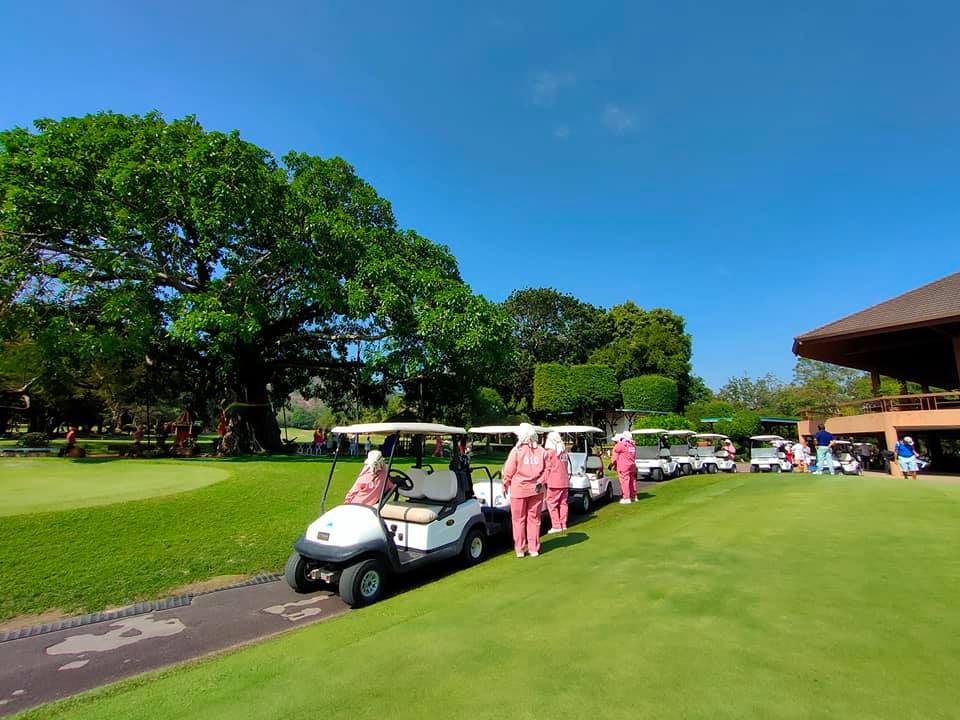 Caddie, Cart, Royal Hua Hin Golf Course, Hua Hin, Thailand