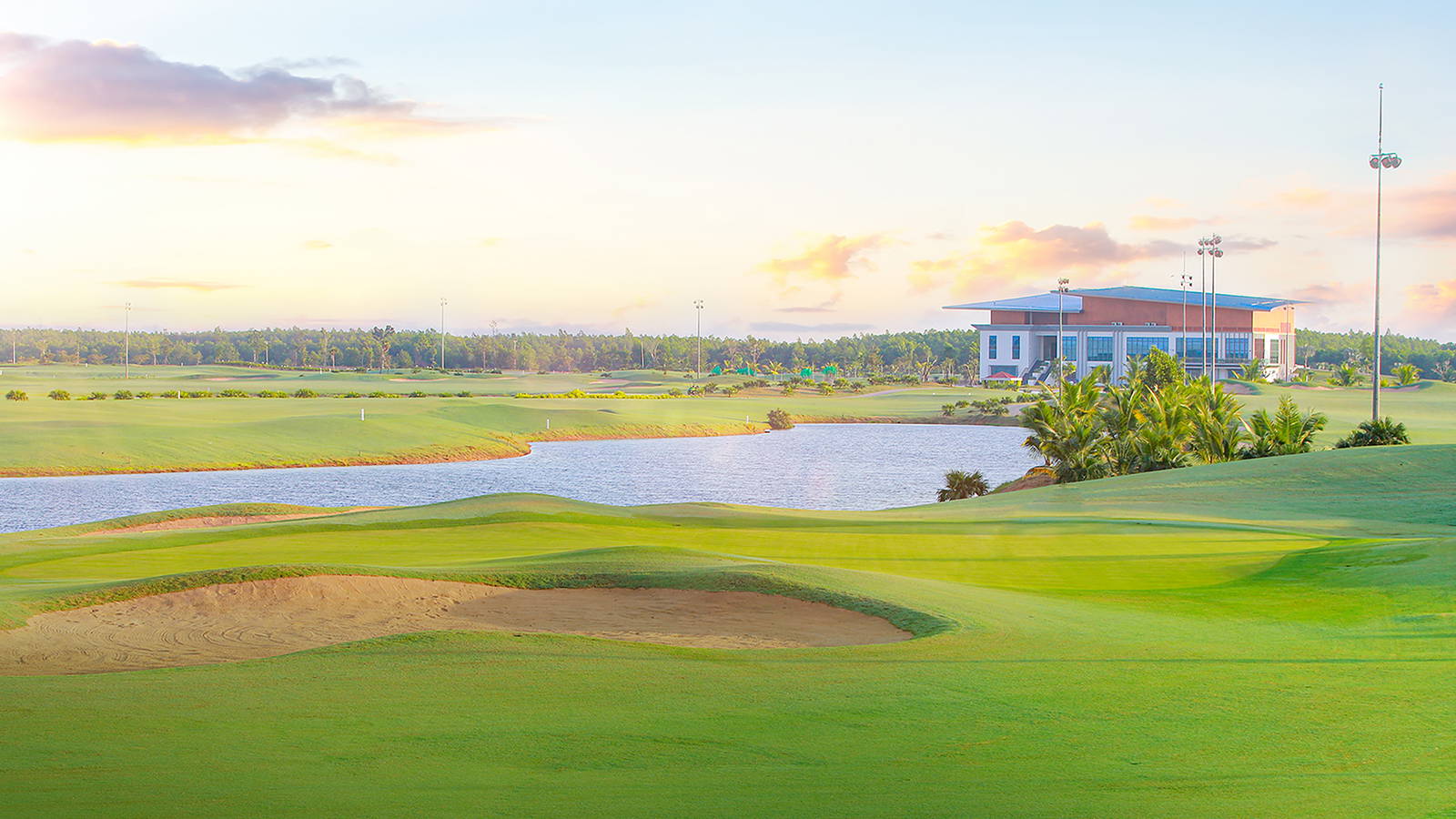Green, Clubhouse, Royal Long An Golf & Villas, Ho Chi Minh, Vietnam