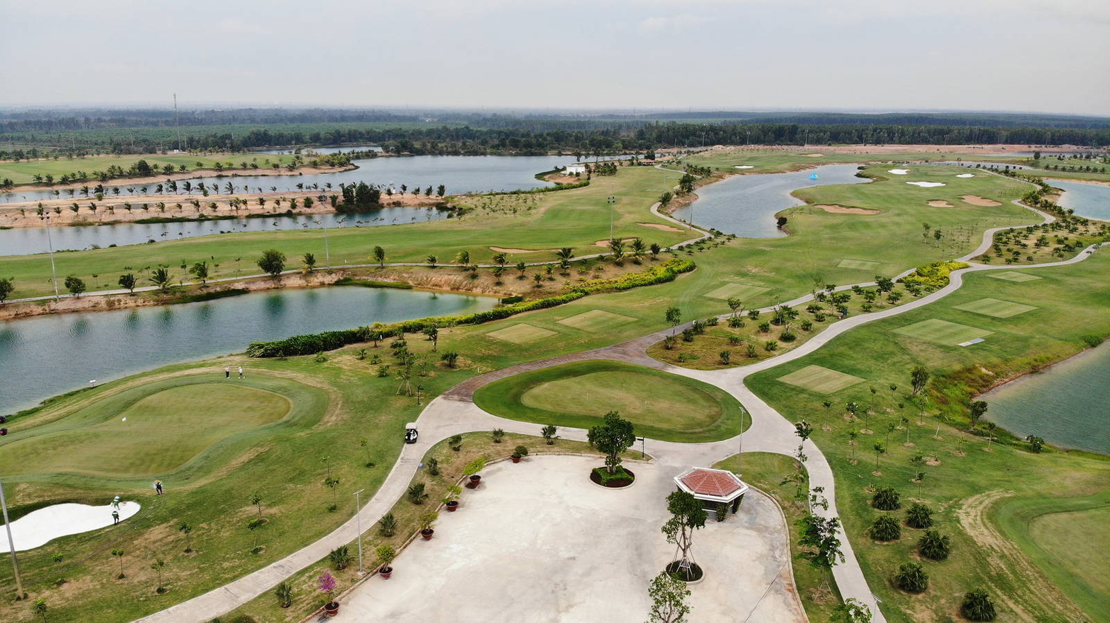 Aerial View, Royal Long An Golf & Villas, Ho Chi Minh, Vietnam