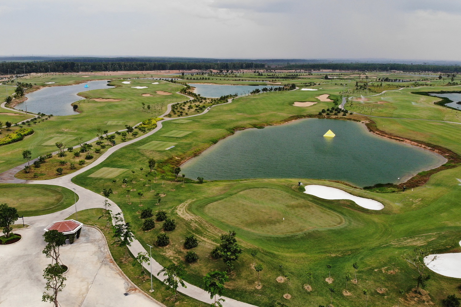Aerial View, Royal Long An Golf & Villas, Ho Chi Minh, Vietnam