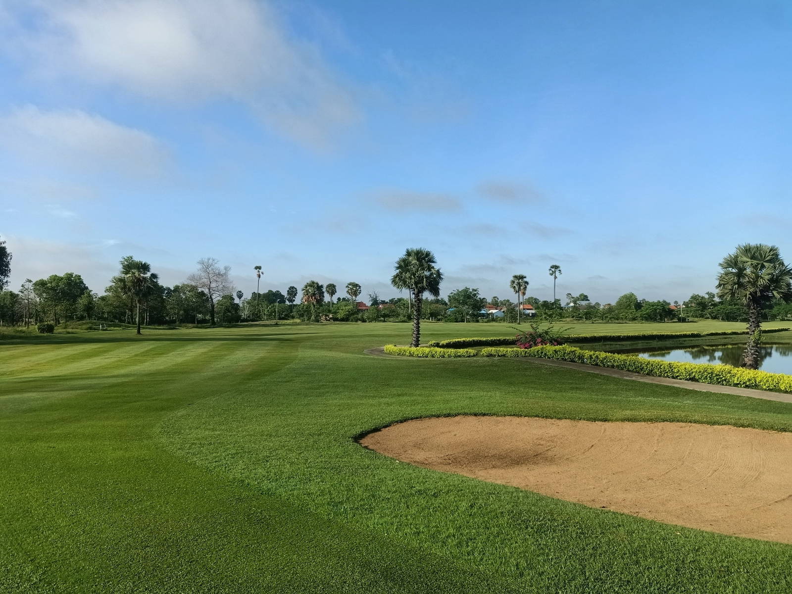 Fairway, Bunker, Royal Cambodia Phnom Penh Golf Club, Phnom Penh, Cambodia