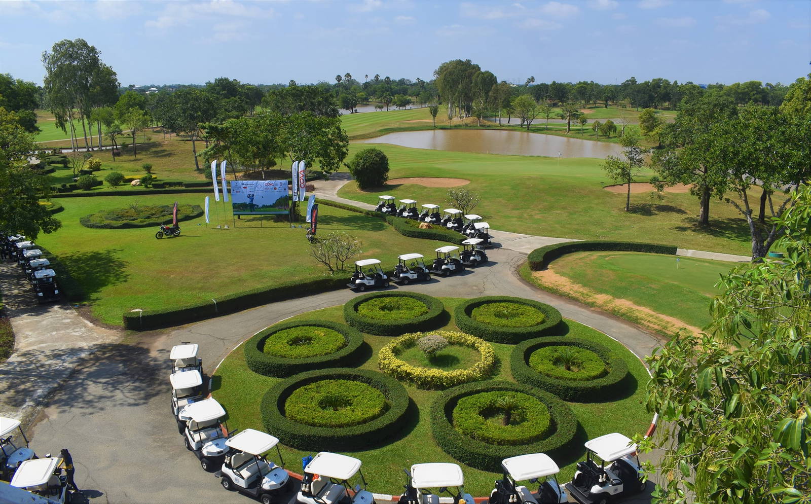 Clubhouse View, Royal Cambodia Phnom Penh Golf Club, Phnom Penh, Cambodia