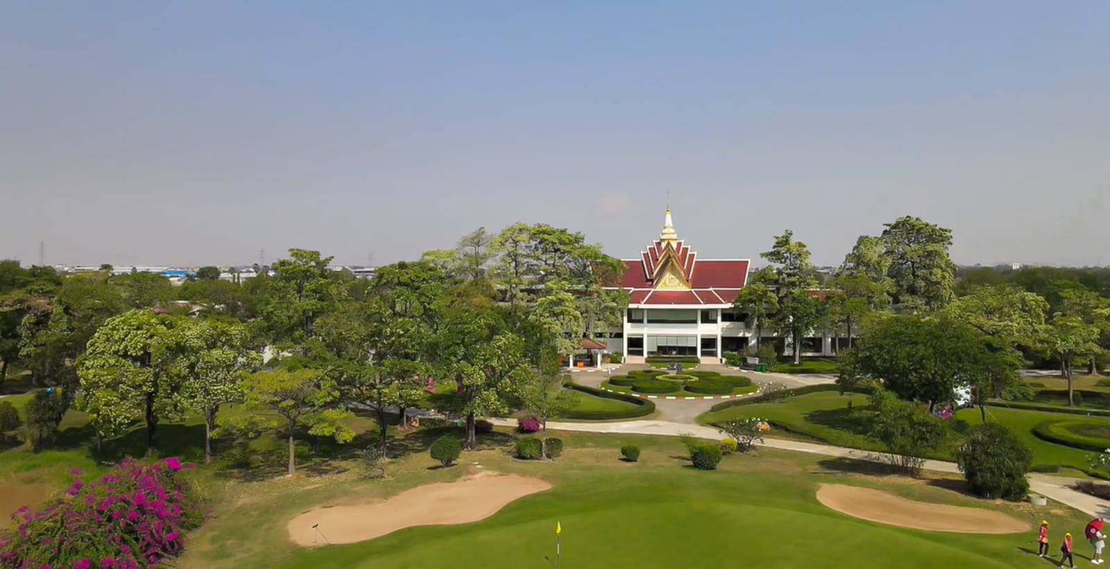 Green, Clubhouse, Royal Cambodia Phnom Penh Golf Club, Phnom Penh, Cambodia