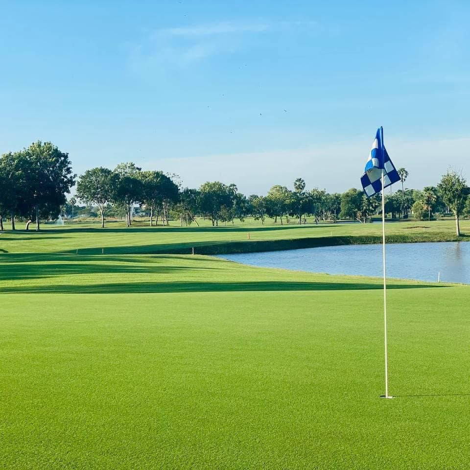 Green, Royal Cambodia Phnom Penh Golf Club, Phnom Penh, Cambodia