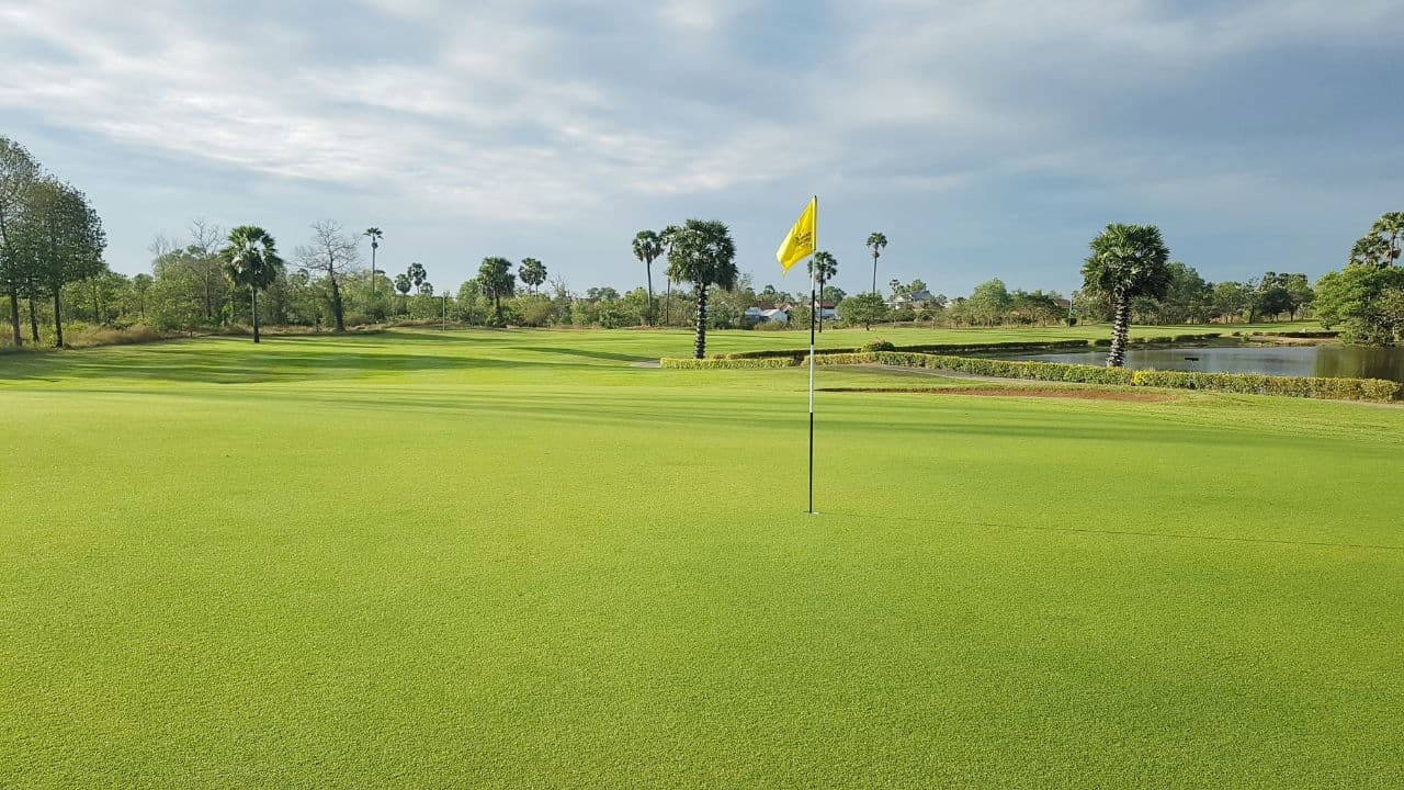 Green, Royal Cambodia Phnom Penh Golf Club, Phnom Penh, Cambodia