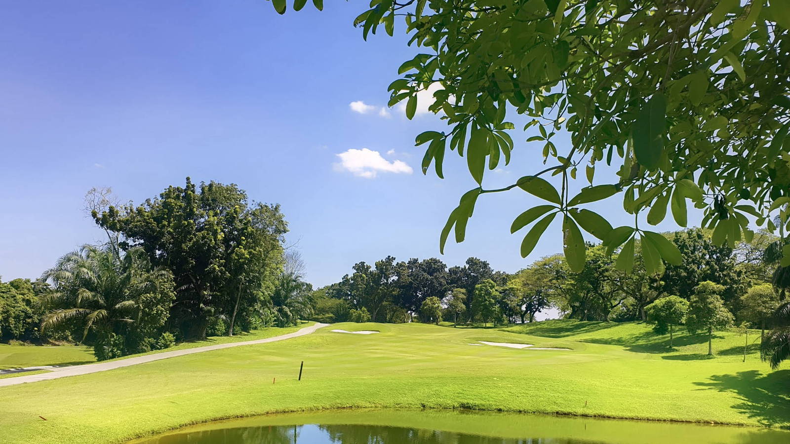 Approach, Saujana Golf & Country Club (Bunga Raya Course), Kuala Lumpur, Malaysia