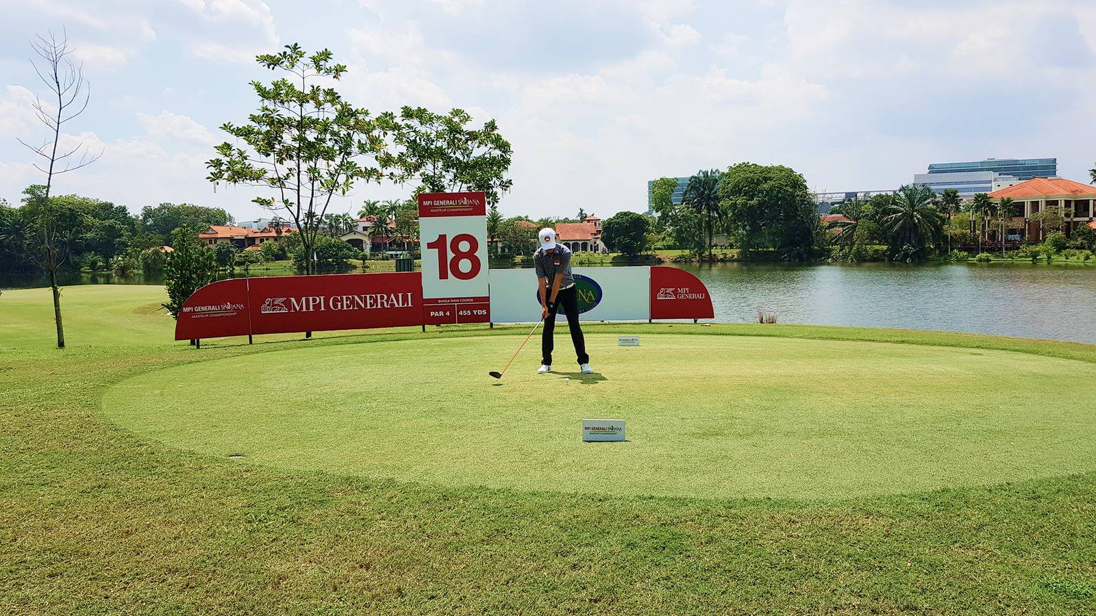 Tee Box, Saujana Golf & Country Club (Bunga Raya Course), Kuala Lumpur, Malaysia