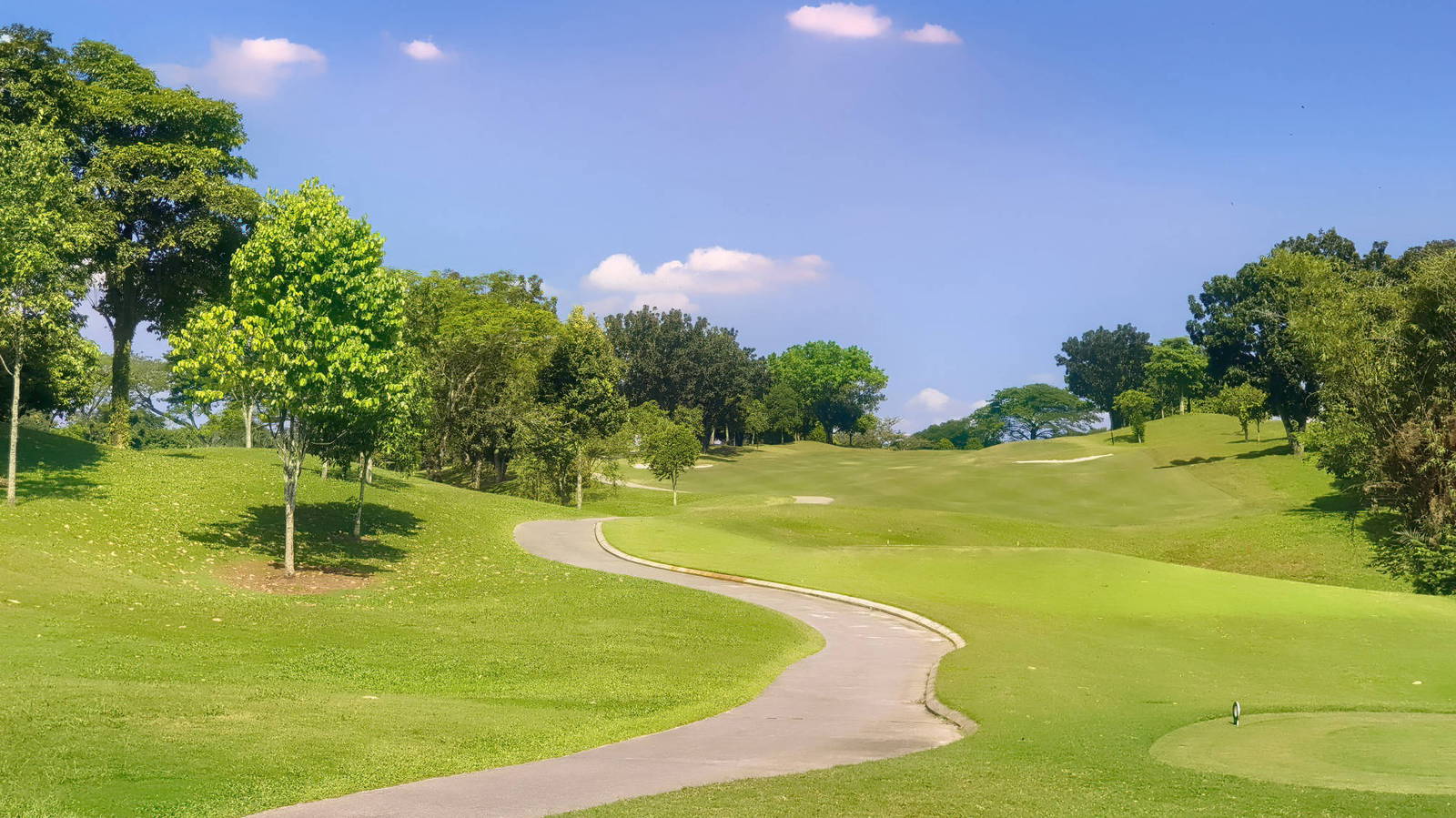 Tee Box, Saujana Golf & Country Club (Bunga Raya Course), Kuala Lumpur, Malaysia