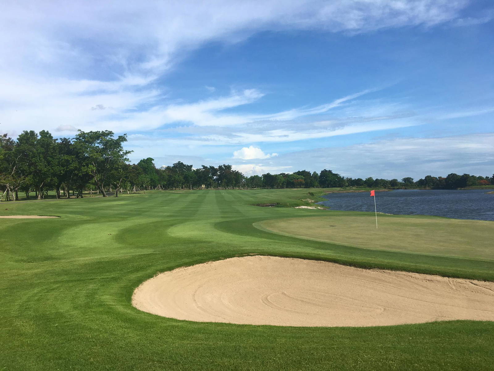 Green, Bunker, Phoenix Gold Golf Bangkok, Bangkok, Thailand