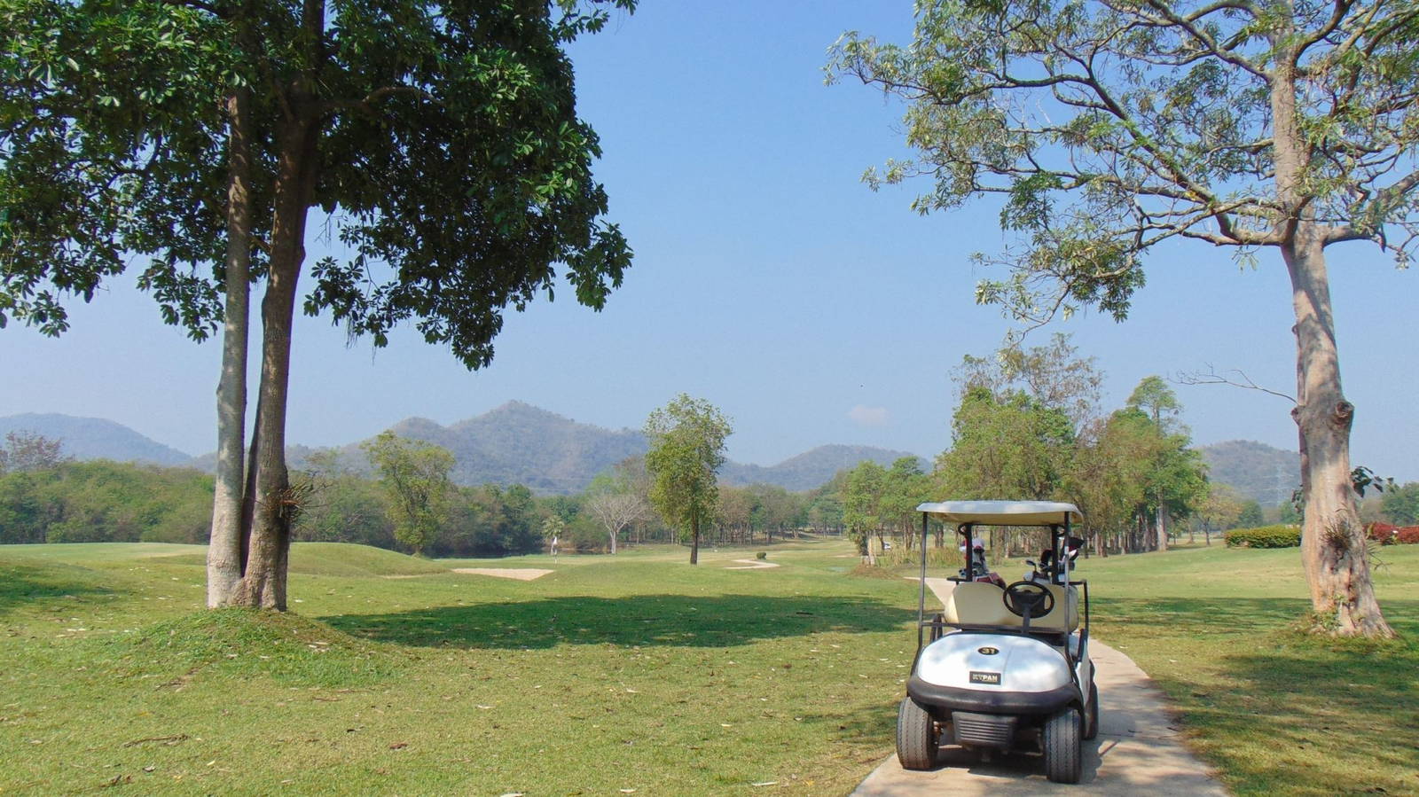 Cart, Sawang Resort Golf Club, Hua Hin, Thailand