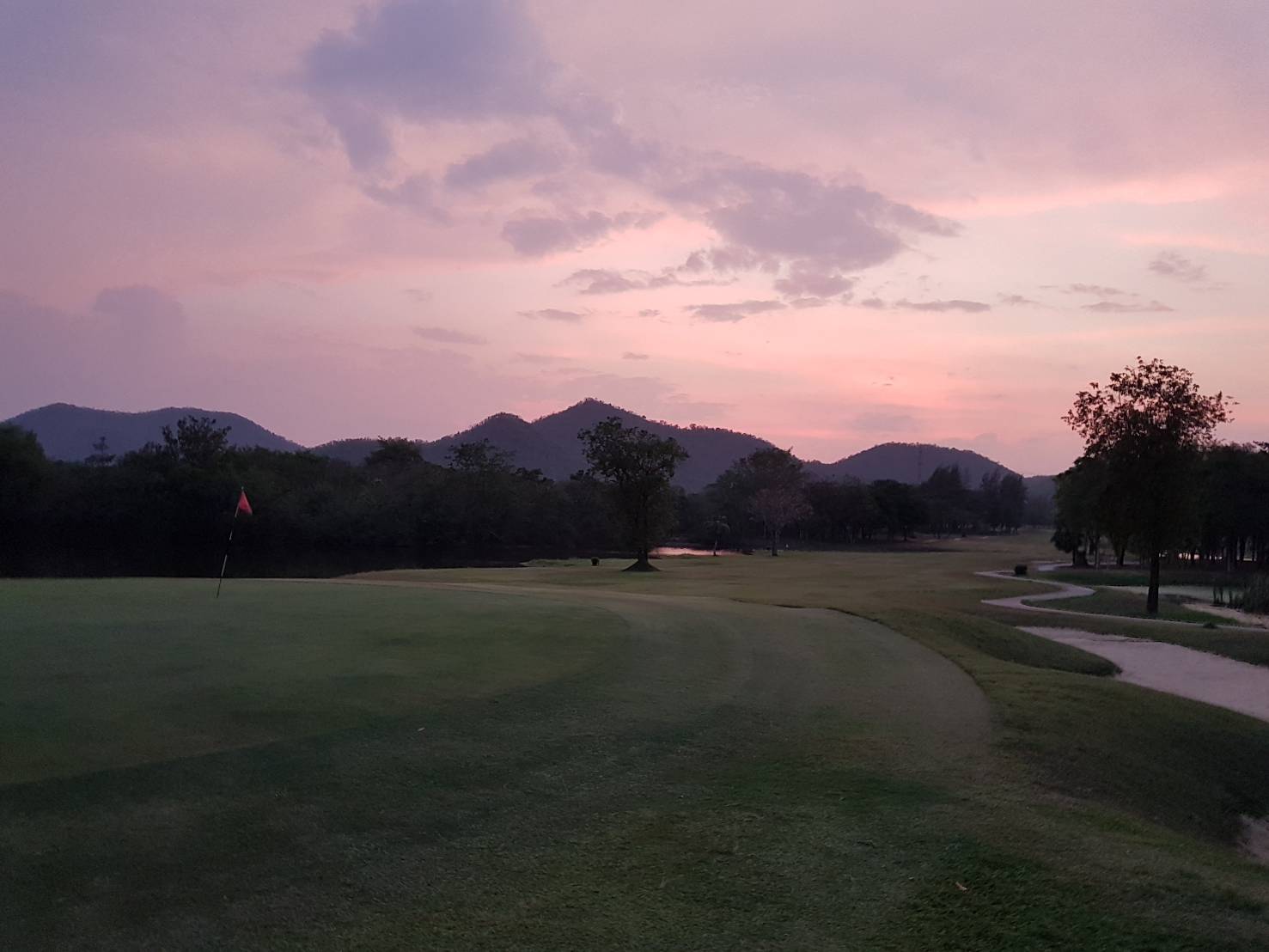 Green, Sawang Resort Golf Club, Hua Hin, Thailand