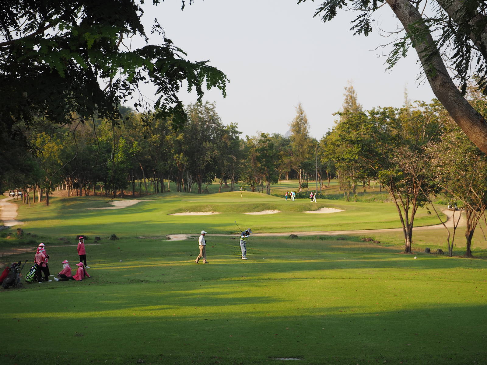 Approach, Sawang Resort Golf Club, Hua Hin, Thailand