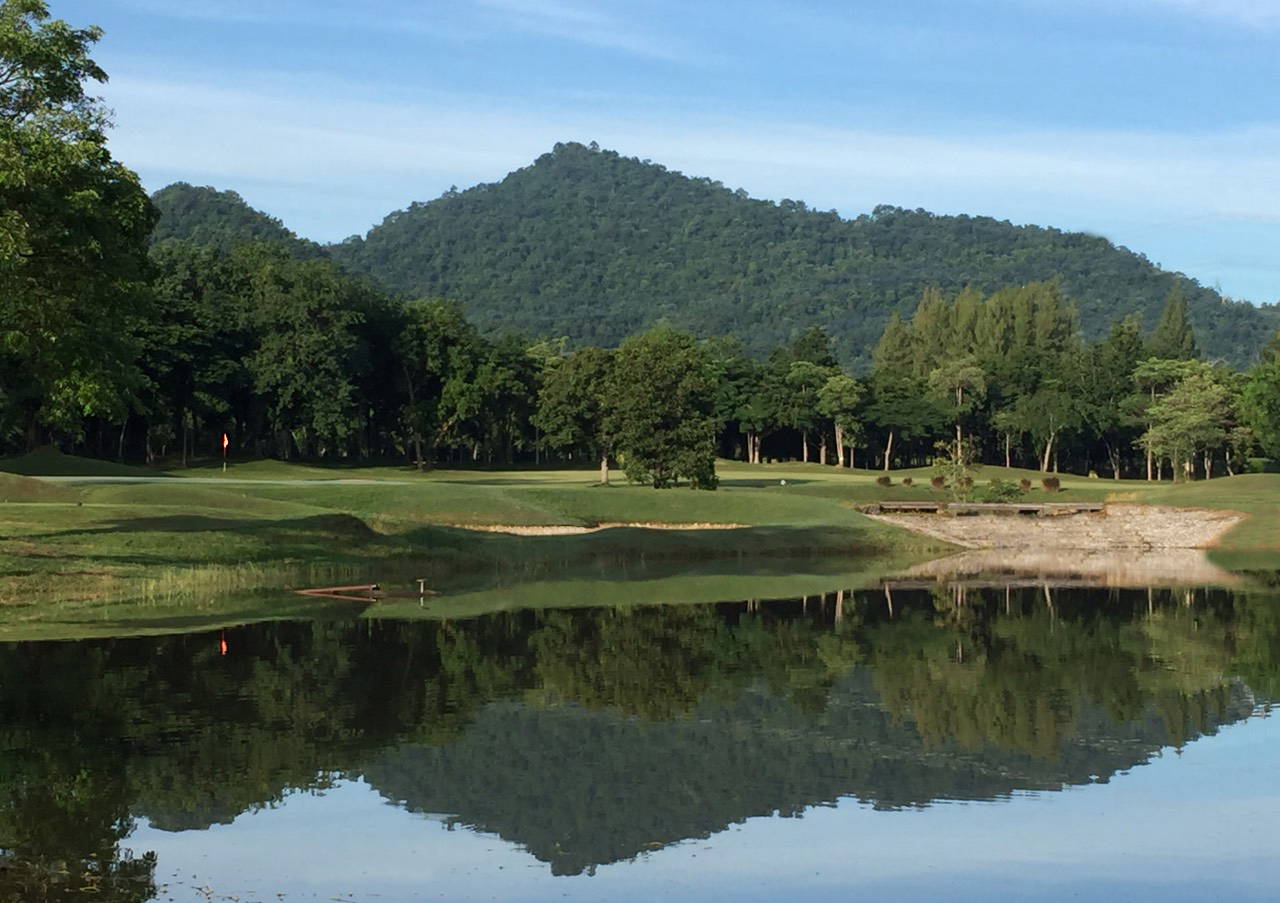 Water Hazard, Sawang Resort Golf Club, Hua Hin, Thailand